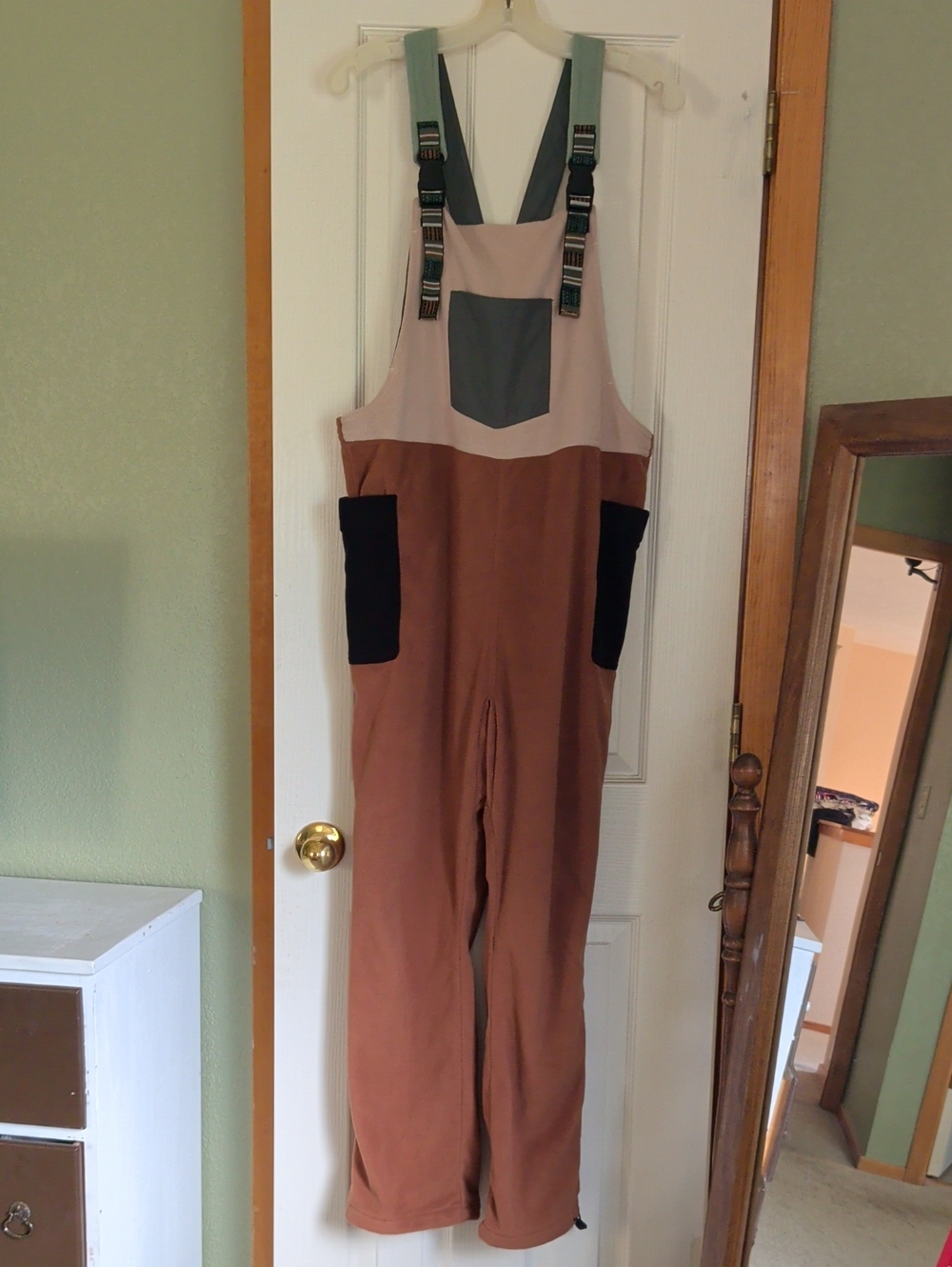 KAVU Colorblock Overalls - Picture 5 of 6